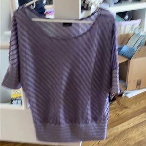lilac dolman sleeve lightweight tee